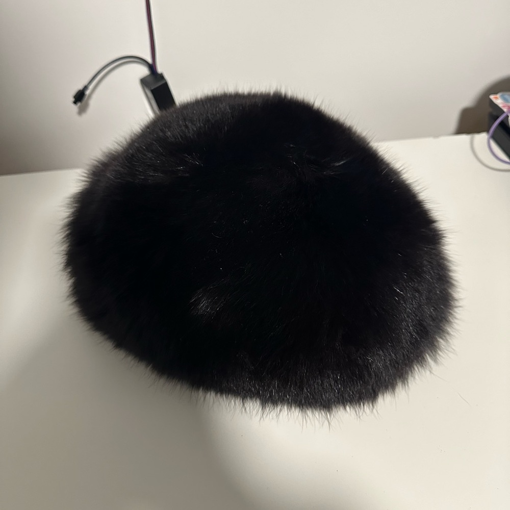 faux fur hat